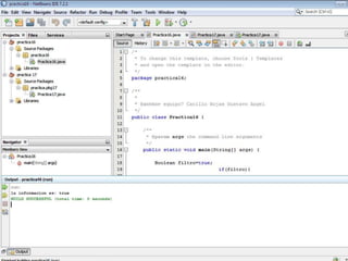 practica 16 true, practica 17 false