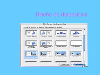 Diseño de diapositiva 