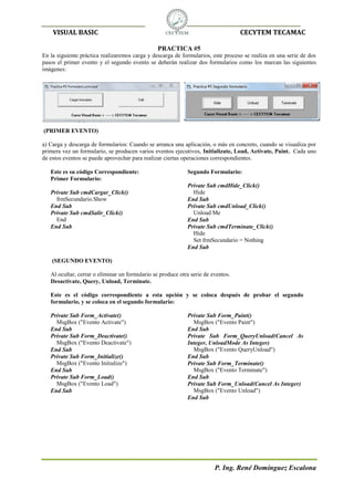 Practicas Visual Basic 6.0 | PDF