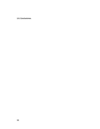 11
1.6. Conclusiones.
 