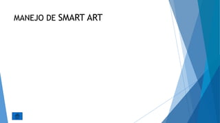 MANEJO DE SMART ART
 