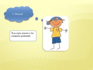 I. Musical




Las cajas sonoras y las
campanas graduadas
 