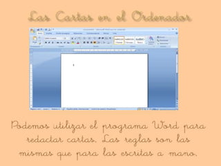 Cecilia escribe cartas