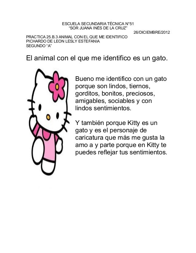 Practica 25.b.3 animal con el que me identifico