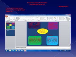 Escuela Secundaria Técnica Nº51
                                    “Sor Juana Inés de la Cruz”
                                                                   08/marzo/2013
Practica 28.B4 mapa tema 3
Sánchez de Jesús Ángel Joaquín
Tercero “G”
 