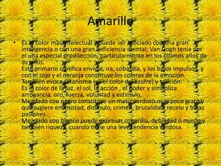 Psicología de colores