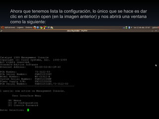 Ahora que tenemos lista la configuración, lo único que se hace es dar clic en el botón open (en la imagen anterior) y nos abrirá una ventana como la siguiente: 