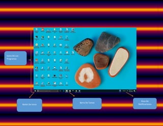 Icono De Los
Programas
Botón De Inicio
Barra De Tareas
Área De
Notificaciones
