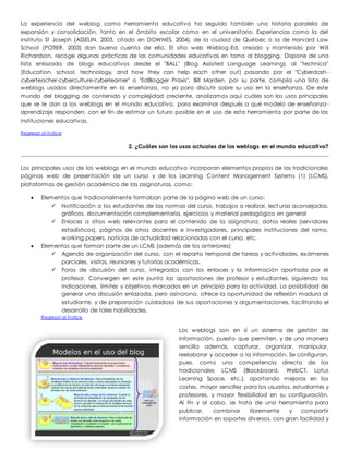 Practica 4.2.  weblogs