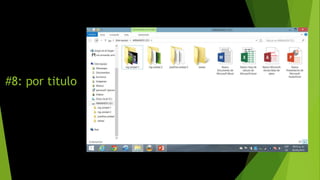 #8: por titulo
 