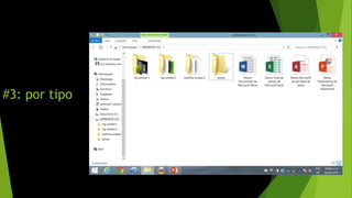 #3: por tipo
 