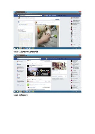 COMETAR LAS PUBLICACIONES
SUBIR IMÁGENES