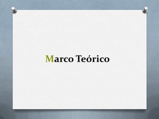 Marco Teórico
 