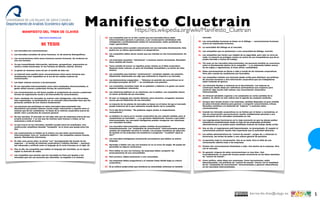 5bernardo.diaz@ulpgc.es
Manifiesto Cluetrainhttps://es.wikipedia.org/wiki/Maniﬁesto_Cluetrain
 