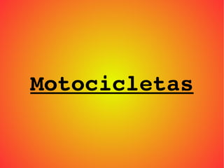 Motocicletas 