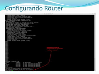 Configurando Router
 