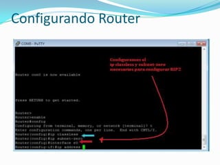 Configurando Router
 