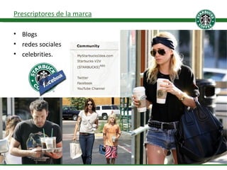 Prescriptores de la marca Blogs  redes sociales celebrities. 