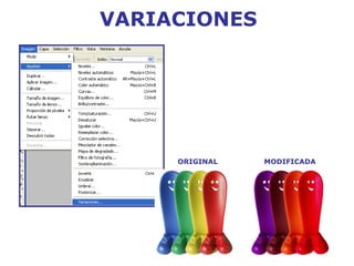 ORIGINAL MODIFICADA VARIACIONES 