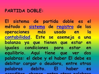      Circulante:  bienes y derechos que están  en movimiento  por su fácil convención       de dinero     Diferido: gastos pagos por anticipado y por los cuales se va recibir su servicioPASIVO: deudas y obligaciones que tiene la empresaFijo: deudas y obligaciones a un año