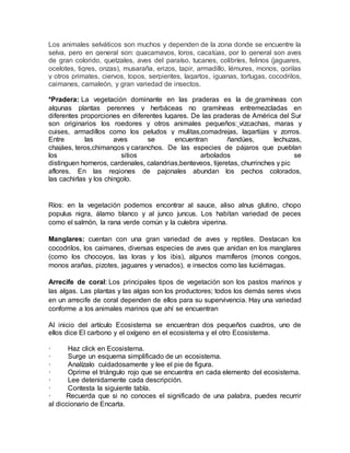 Practica de ecosistemas | PDF | Descarga Gratuita