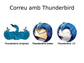 Correu amb Thunderbird
 