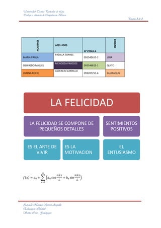 Practica de word del 1 bimestre