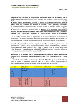 ¨¨Practica de word¨¨elvis jumbo psicologia