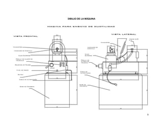 9
DIBUJO DE LA MÁQUINA
 