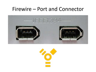 Firewire – Port and Connector

 