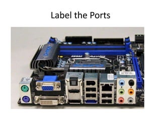 Label the Ports

 