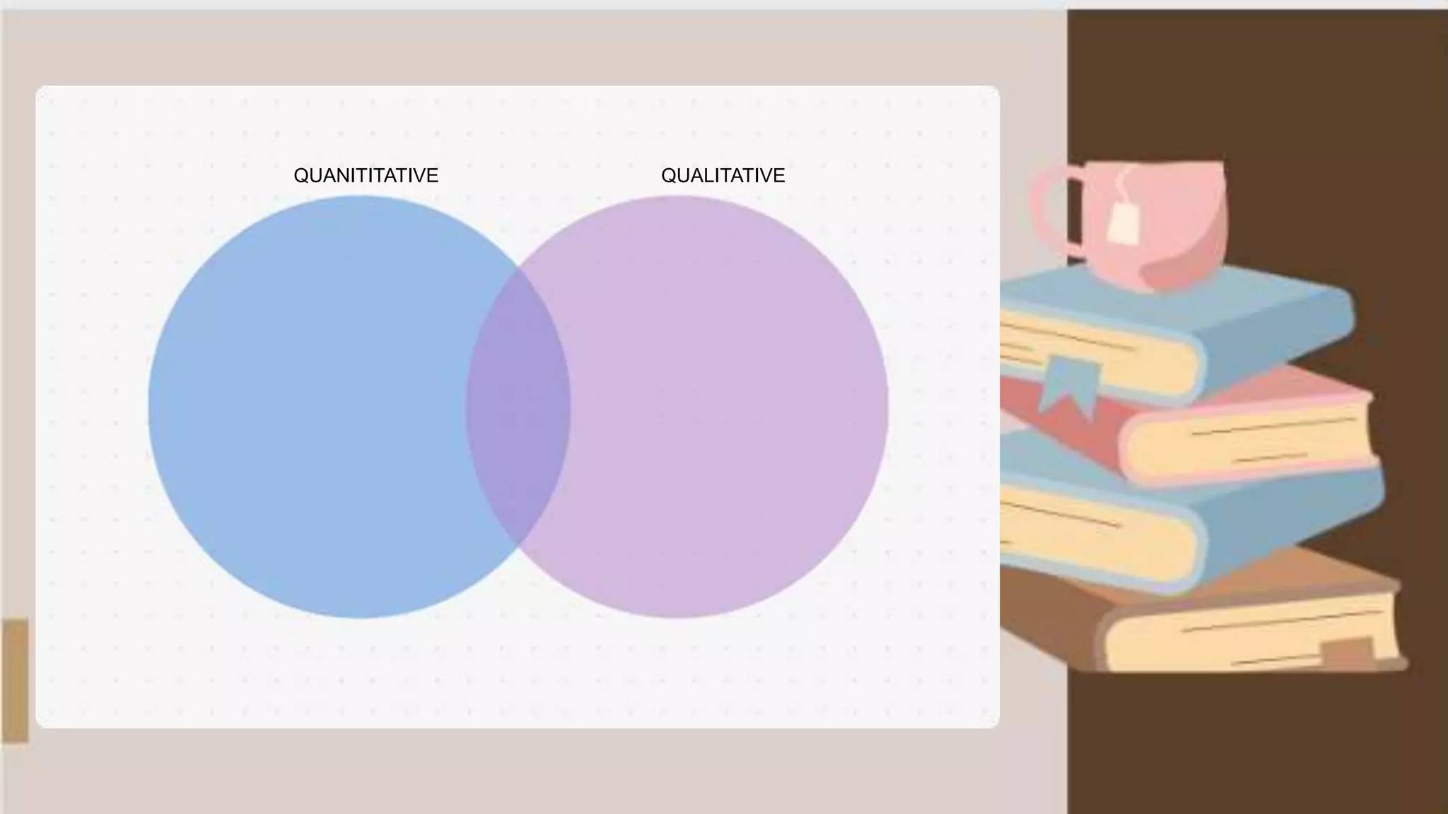 QUALITATIVE
QUANITITATIVE
 