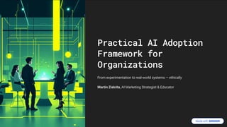 Practical AI Adoption Framework for Organizations | PDF