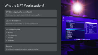 Ubuntu Forensics Practical Forensics Using SIFT Workstation | PDF