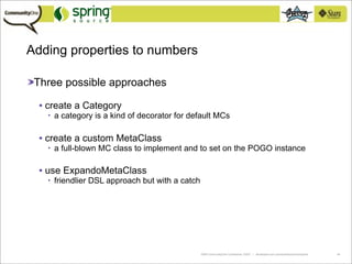 Practical Groovy Domain-Specific Languages
