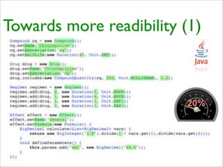 Practical Domain-Specific Languages in Groovy