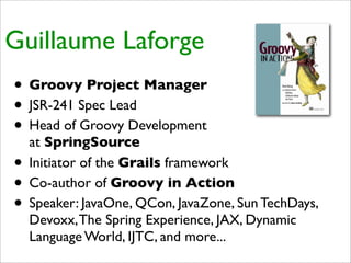 Practical Domain-Specific Languages in Groovy