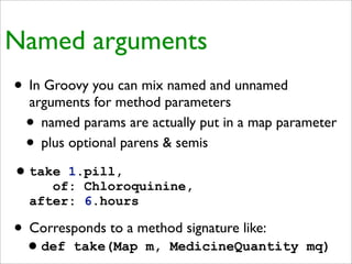 Practical Domain-Specific Languages in Groovy