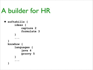 Practical Domain-Specific Languages in Groovy
