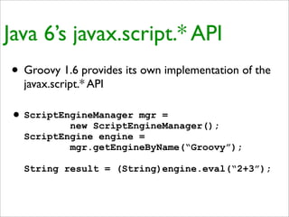 Practical Domain-Specific Languages in Groovy