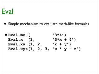 Practical Domain-Specific Languages in Groovy
