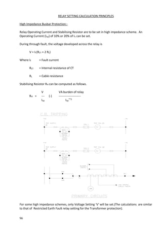 Protection Relay Setting Calculation Example Practical handbook-for-relay-protection-engineers | PDF
