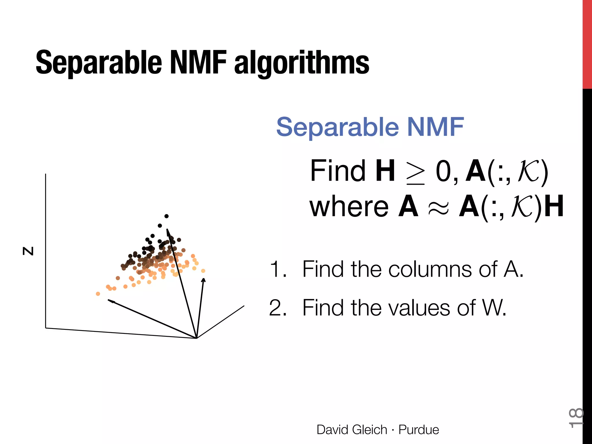 Big data matrix factorizations and Overlapping community detection in ...