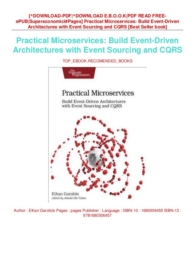 Practical Microservices _ Was sind eigentlich Microservices? – ERWIML