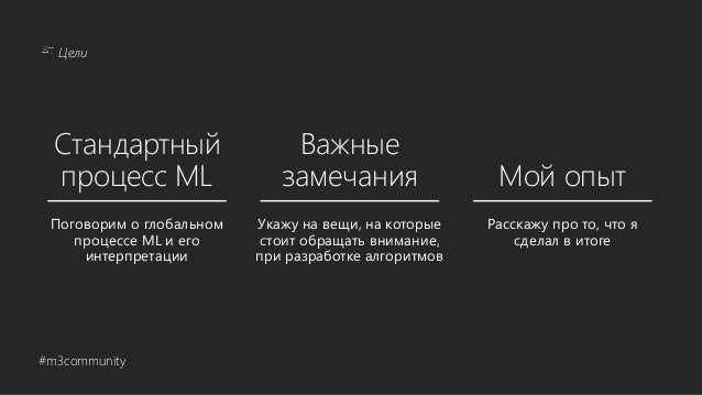 Проблемы машинного обучения