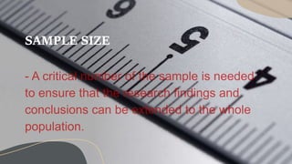 SAMPLE SIZE
 