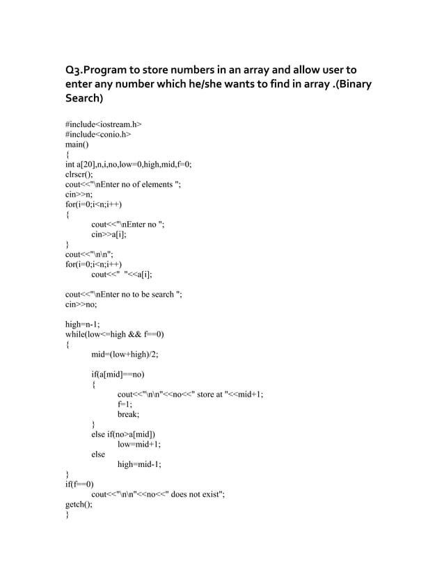 Practical Class 12th (c++programs+sql queries and output) | DOC ...