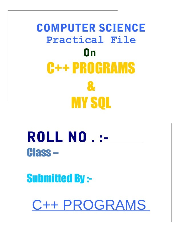 front page programs