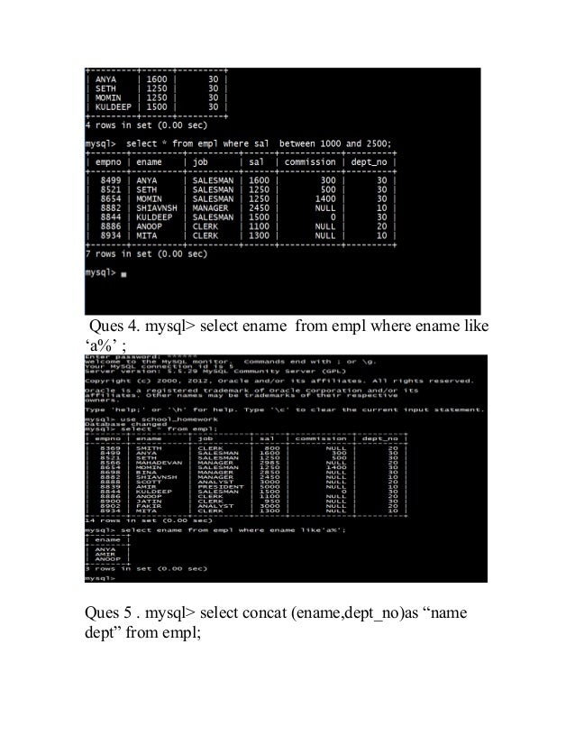 Practical Class 12th (c++programs+sql queries and output)