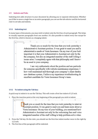 Microsoft Word Basic Features | PDF